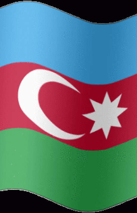 Azerbaijan flag-XXL-anim